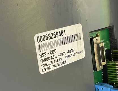 GE FANUC A16L-0001-0095 CRT/MDI UNIT 9" MONITOR WITH CONTROL PANEL