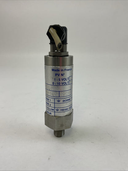BOURDON-SEDEME E7 12 TRANSMITTER 180 BAR R 1-10V