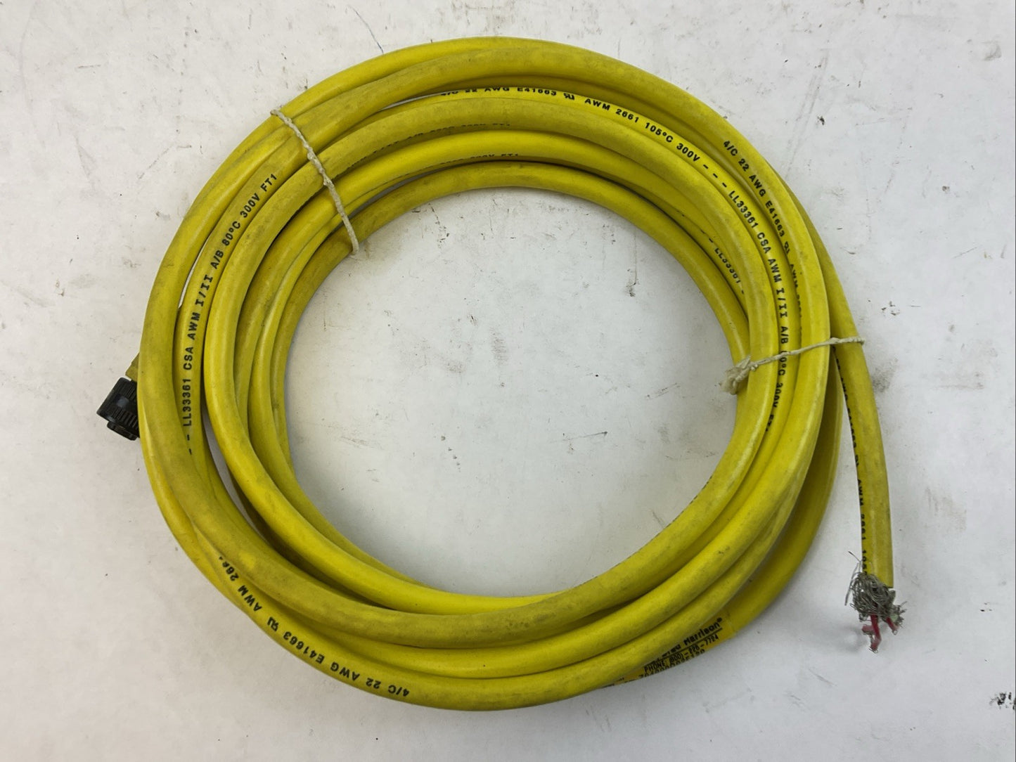 BRAD HARRISON 704000D02F120 CORDSET 250V 4AMP
