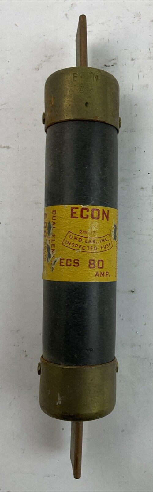 ECON ECS80 FUSE 80AMP 600V (LOT OF 2)