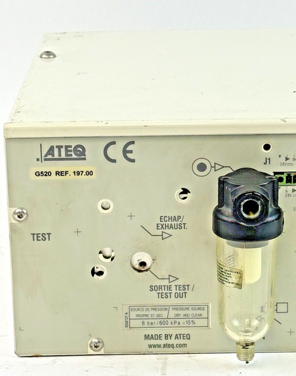 ATEQ - PREMIER G - G520 - COMPACT LEAK DETECTOR/ CONTINUOUS FLOW DETECTOR