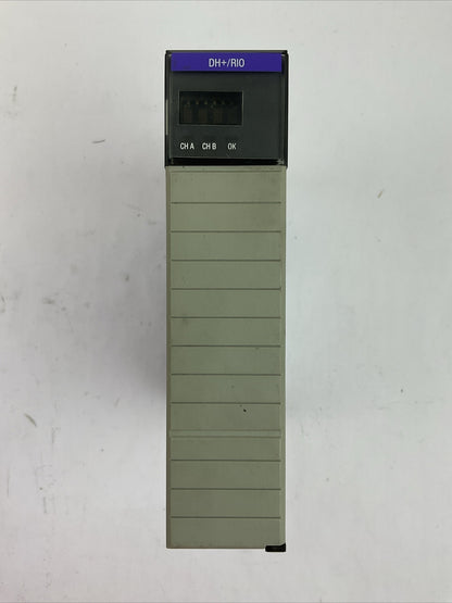 ALLEN BRADLEY 1756-DHRIO SER D CAT REV D01 F/W REV 6.2 DH+/RIO COMMUNICATIONS