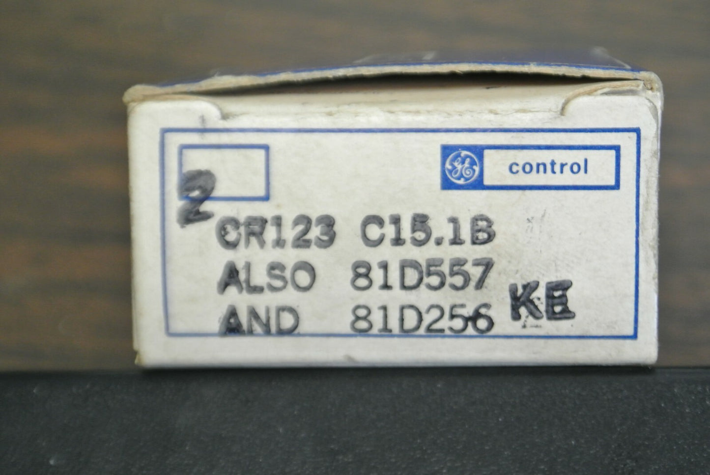 BOX of 2 / GENERAL ELECTRIC CR123C15.1B OVERLOAD HEATER ELEMENT / NEW SURPLUS