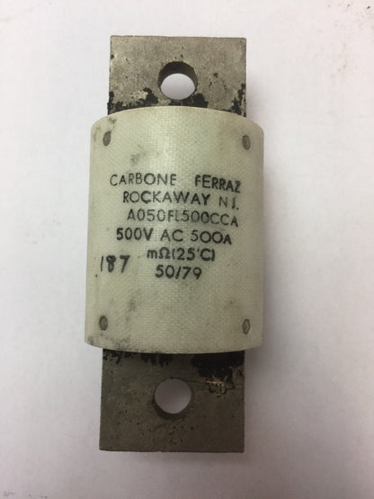 CARBONE FERRAZ A050FL500CCA FUSE 500VAC 500A