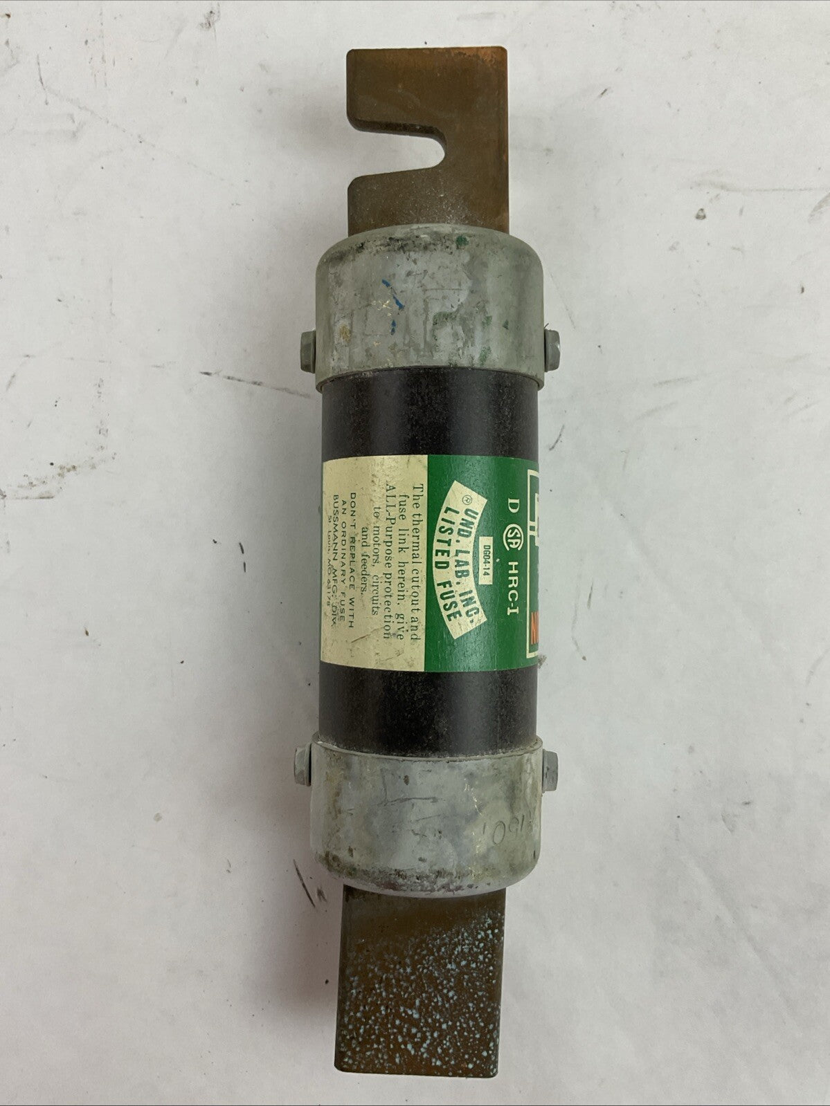 BUSSMANN FRN-R 150 FUSETRON DUAL-ELEMENT TIME DELAY RK5 FUSE 150AMP 250VAC