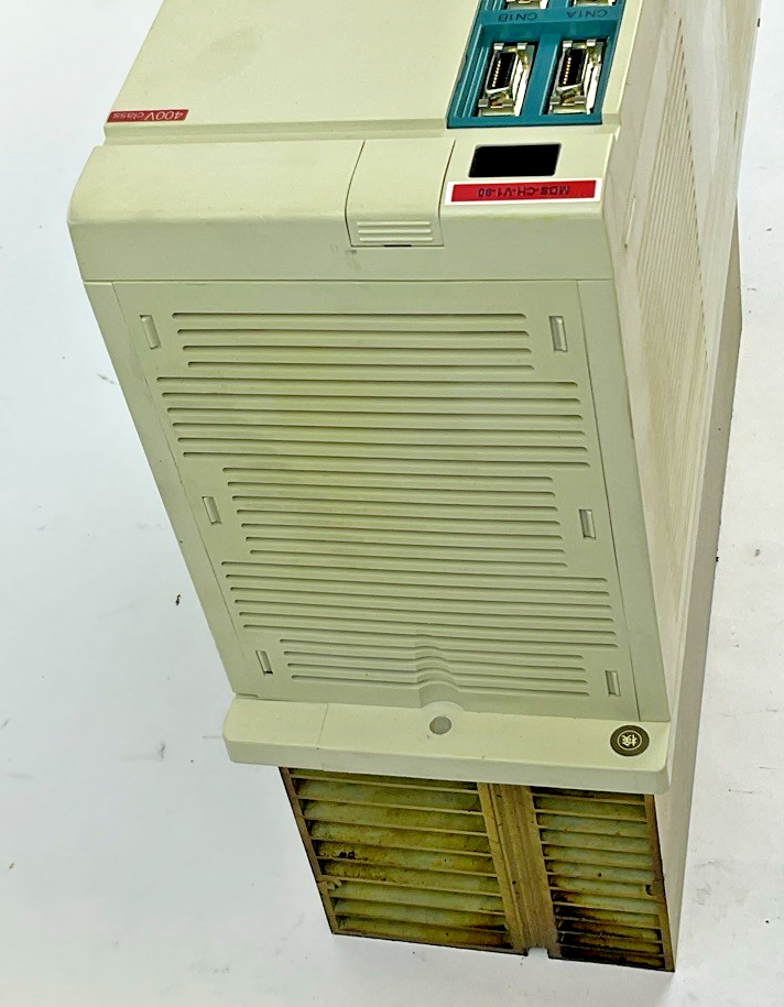 MITSUBISHI MDS-CH-V1-90 SERVO DRIVE UNIT 9KW 648V H/W VER.T 240HZ 19A