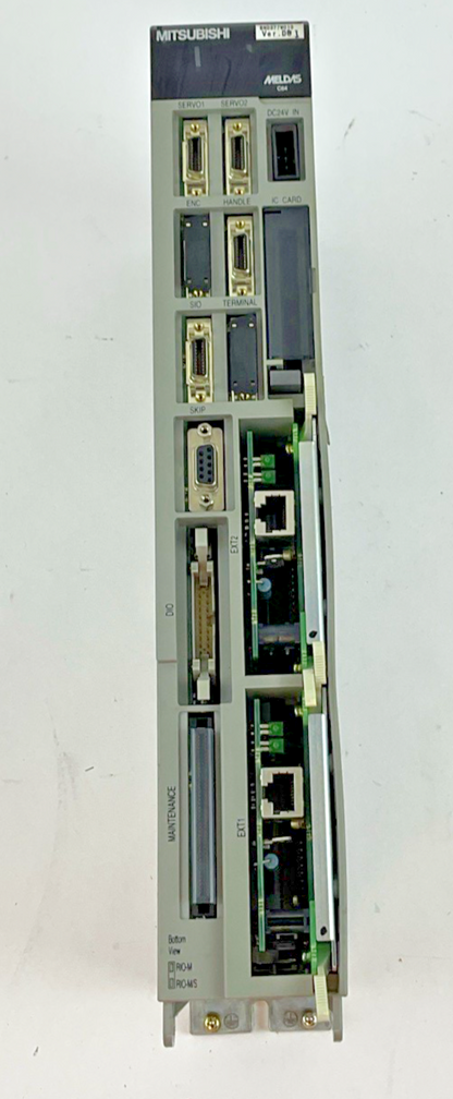 MITSUBISHI FCA C64 NUMERICAL CONTROL SYSTEM H/WVER.B S/WVER.D0 W/ 2X FCU6-EX875
