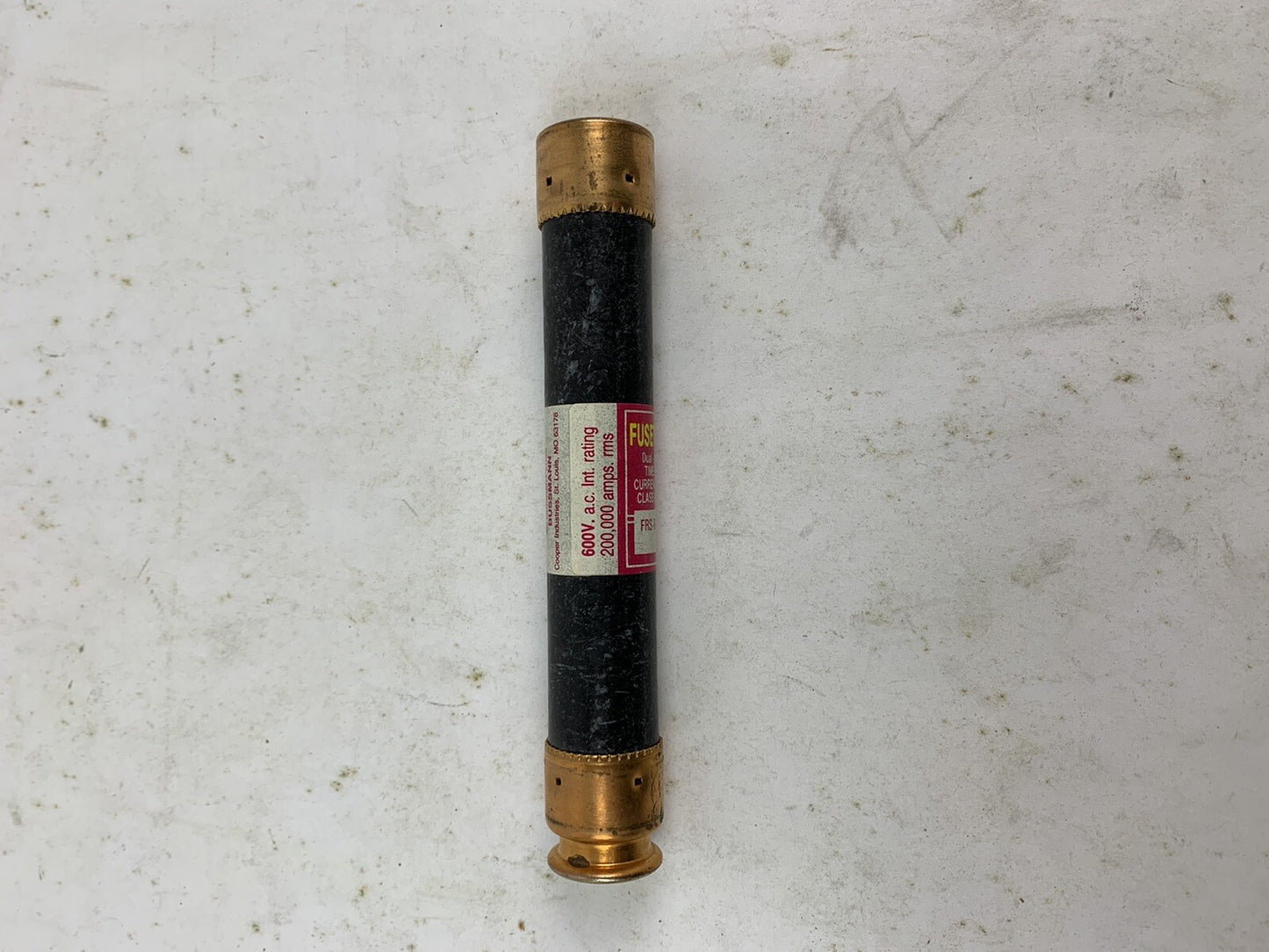 Bussmann Fusetron Dual-Element FRS-R-5 6/10 5 610A 600V Fuse "Lot of 10"