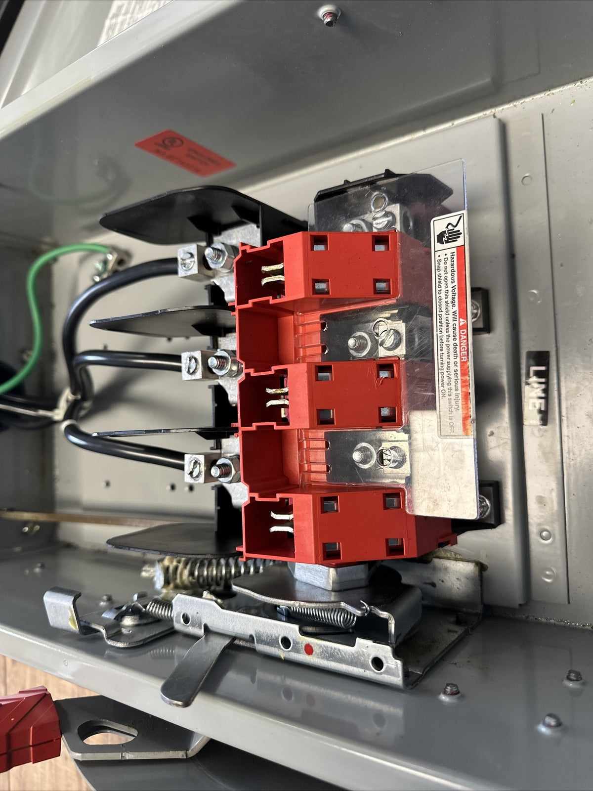 SIEMENS HNF362JCH NON-FUSIBLE HD SAFETY SWITCH TYPE 60A 600VAC 250VDC