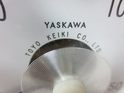 TOYO KEIKI / YASKAWA TYPE AVF-11, NO. CDJ12163 PANEL METER 0-150 - 150A / 5A