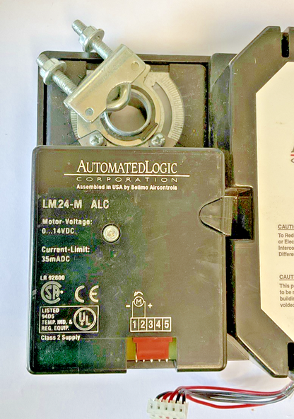 AUTOMATED LOGIC U341V+ CONTROLLER 24VAC 50-60HZ 10VA 0.42A LM24-M ALC