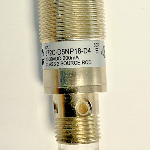 ALLEN BRADLEY 872C-D5NP18-D4 INDUCTIVE PROXIMITY SENSOR 30VDC CLASS2 200MA
