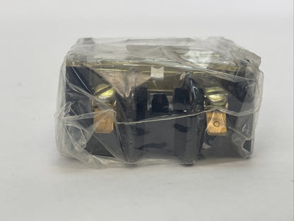 FURNAS 46ZBE20 CONTACT BLOCK 600VAC 10AMP PILOT DUTY 2N.O.