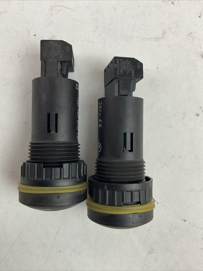 WERMA SIGNALTECHNIK TYP 107 010 75 ELECTRONIC BUZZER 24VDC ***LOTOF2***
