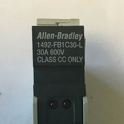 ALLEN-BRADLEY 1492-FB1C30-L FUSE HOLDERS / 30A / 600VAC***(LOTOF10)***