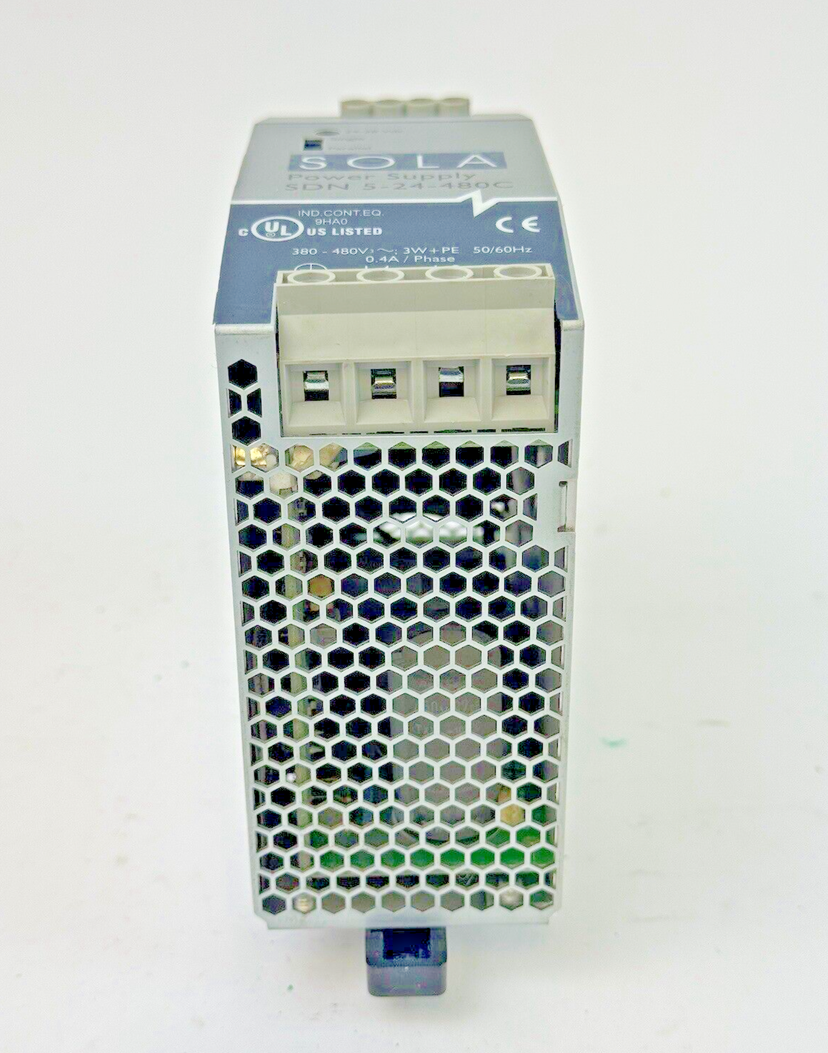 SOLA / EMERSON - SDN 5-24-480C - POWER SUPPLY - 24 VDC, 5 A