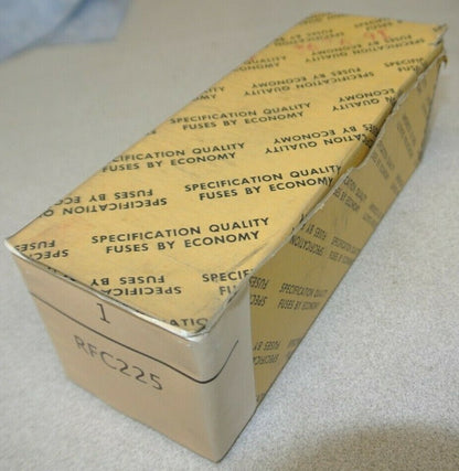 ECONOMY / FPE / RFC225 / RECTIFIER PROTECTOR FUSE 225A 600V / NEW SURPLUS in BOX