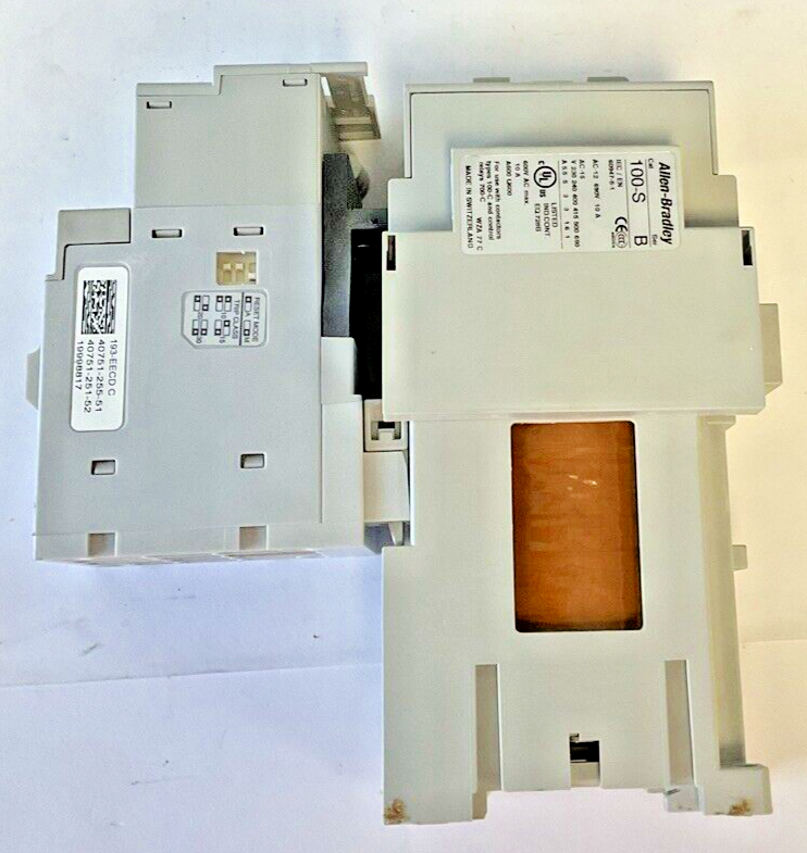 ALLEN BRADLEY 100-C30D*00C STARTER W/ 193-EECD SER.C W/ 100-S SER.B