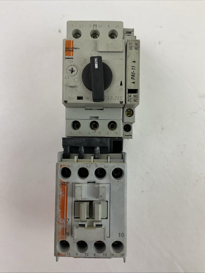 SPRECHER+SCHUH KTA7-25S-10A CIRCUIT BREAKER 6.3-10A CA7-9-10 CONTACTOR 277V COI