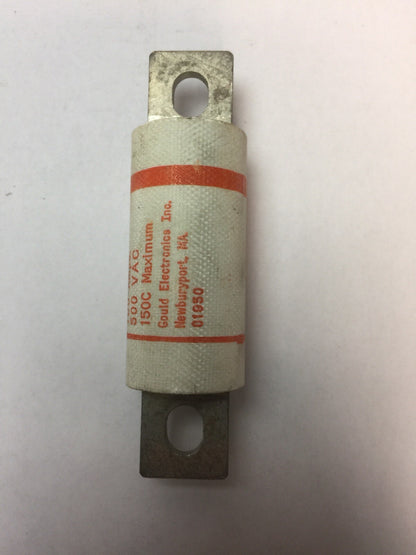 GOULD SHAWMUT AMPTRAP A50P100 FUSE 100 AMP 500VAC TYPE 4 FORM 101