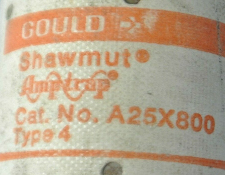GOULD-SHAWMUT A25X800 AMP-TRAP® SEMICONDUCTOR FUSE / 800A / 500V