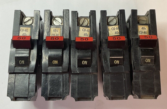 FEDERAL PACIFIC NA150 CIRCUIT BREAKER STABLOK 120/240VAC 1POLE TYPE NA**LOTOF5**