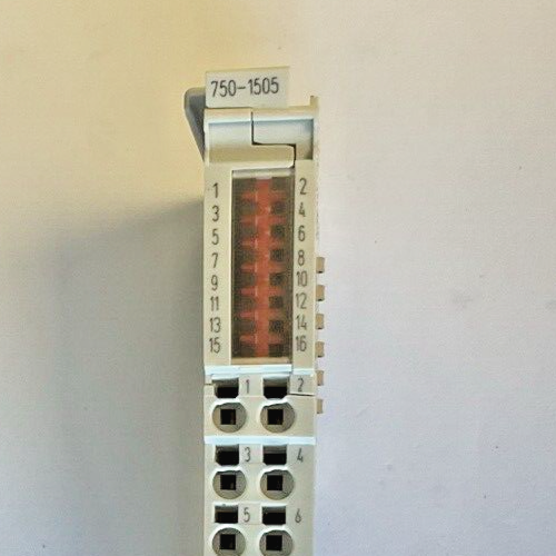 WAGO 750-1505 DIGITAL OUTPUT 24VDC 0.5A