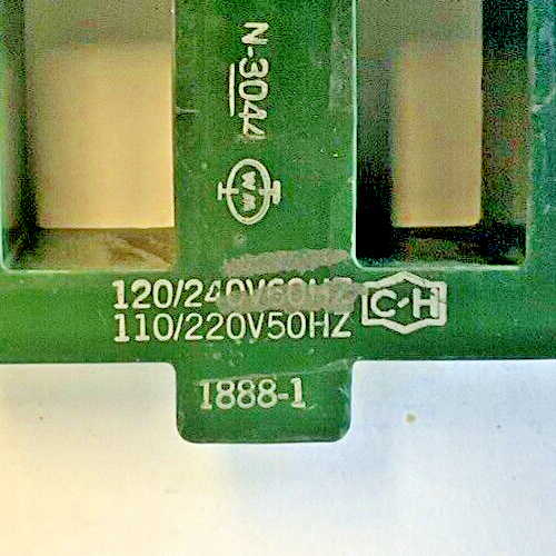 CUTLER HAMMER 1888-1 COIL 120/240V 60HZ 110/220 50HZ
