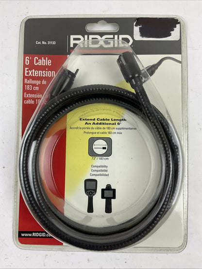 RIDGID 31133 6' CABLE EXTENSION