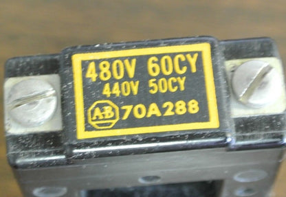 ALLEN-BRADLEY 70A288 COIL - SIZE 0, Series K 440-480V, 50-60Hz - NEW SURPLUS