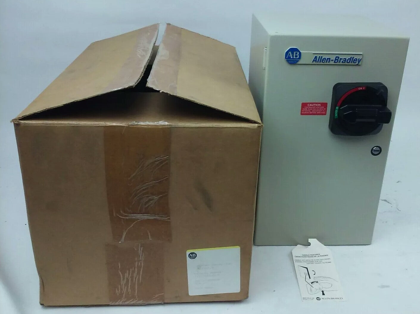 ALLEN BRADLEY 112-C09ABDA1E SER. A, COMBINATION MOTOR CONTROLLER, 3PH, TYPE 1