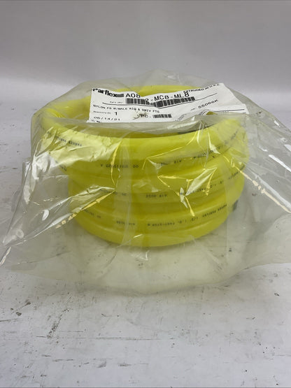 PARFLEX A0812-MC8-ML8 NYLON FS W/ MALE RIG & SWIV FTG AIR HOSE