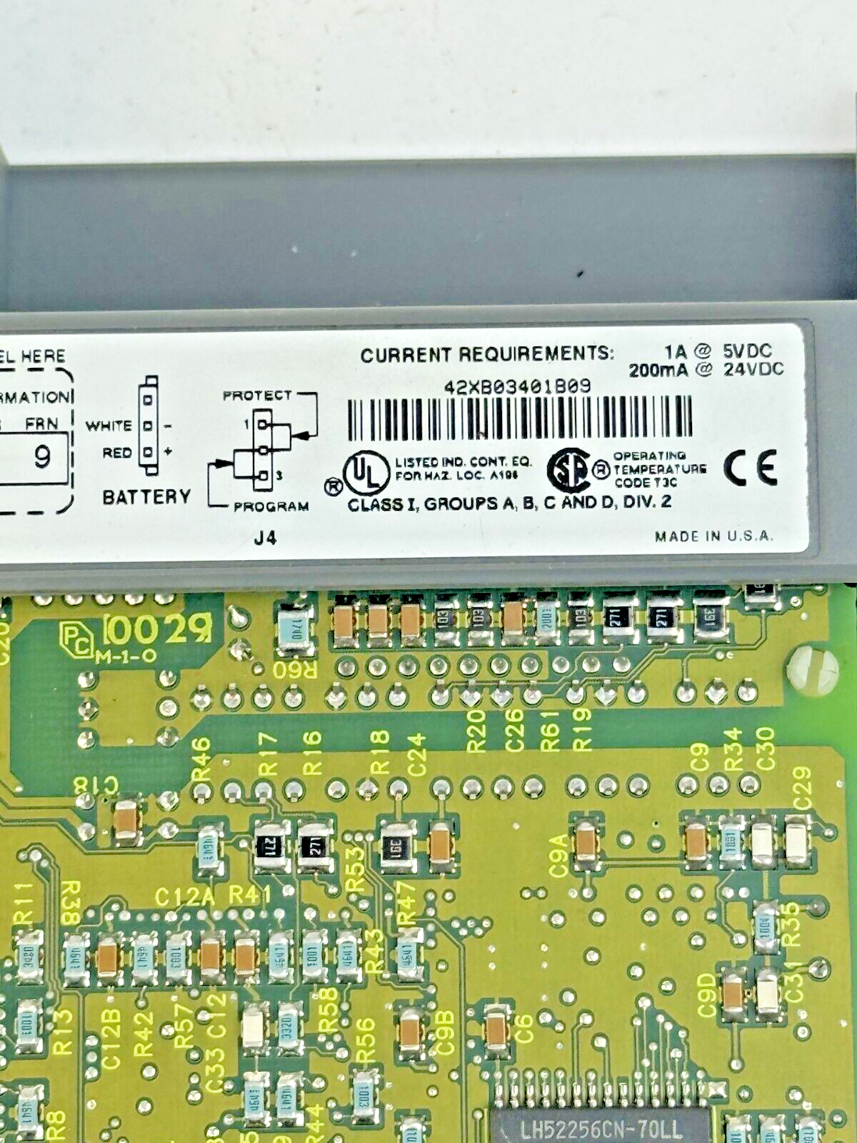 ALLEN-BRADLEY - 1747-L542 SER. C REV. 3 FRN: 9 - SLC 500 CPU PROCESSOR *NO DOOR*