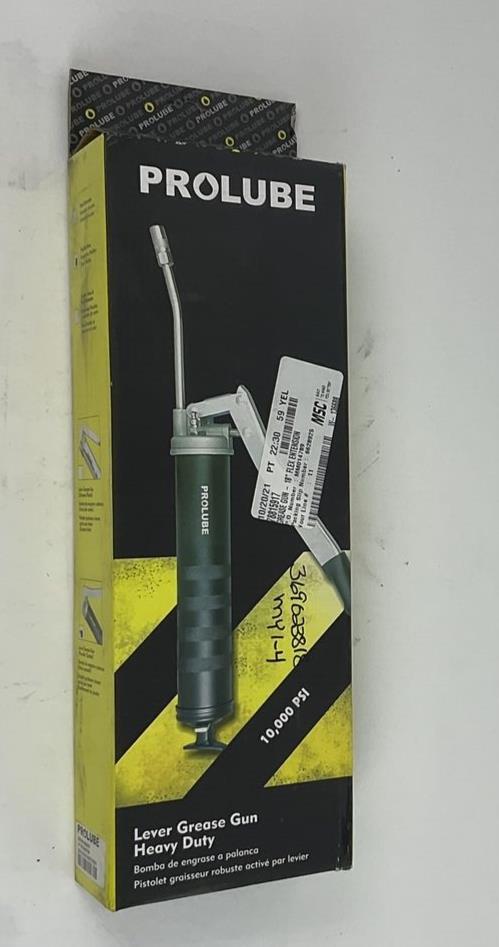 PROLUBE  78815917 18" FLEX  LEVER GREASE GUN HEAVY DUTY