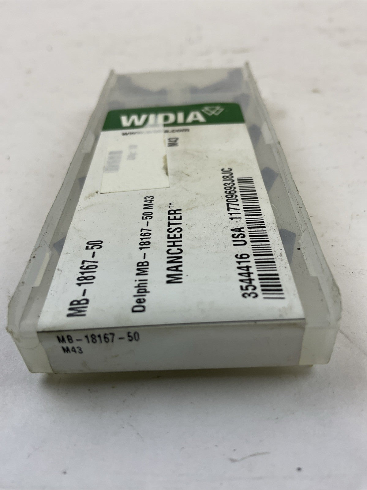 WIDIA MB-18167-50 CARBIDE INSERT (BOX OF 10)