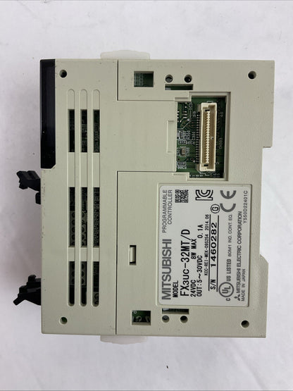 MITSUBISHI FX3uc-32MT/D PROGRAMMABLE CONTROLLER 24VDC 8W
