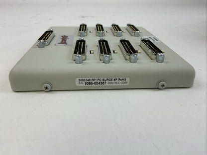 COMTROL 99385-8 ROCKET PORT SURGE INTERFACE RS232/422 DB25M 8PORT