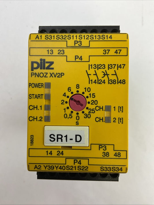 PILZ XV2P 30/24VDC 2N/O 2N/O T SAFETY RELAY