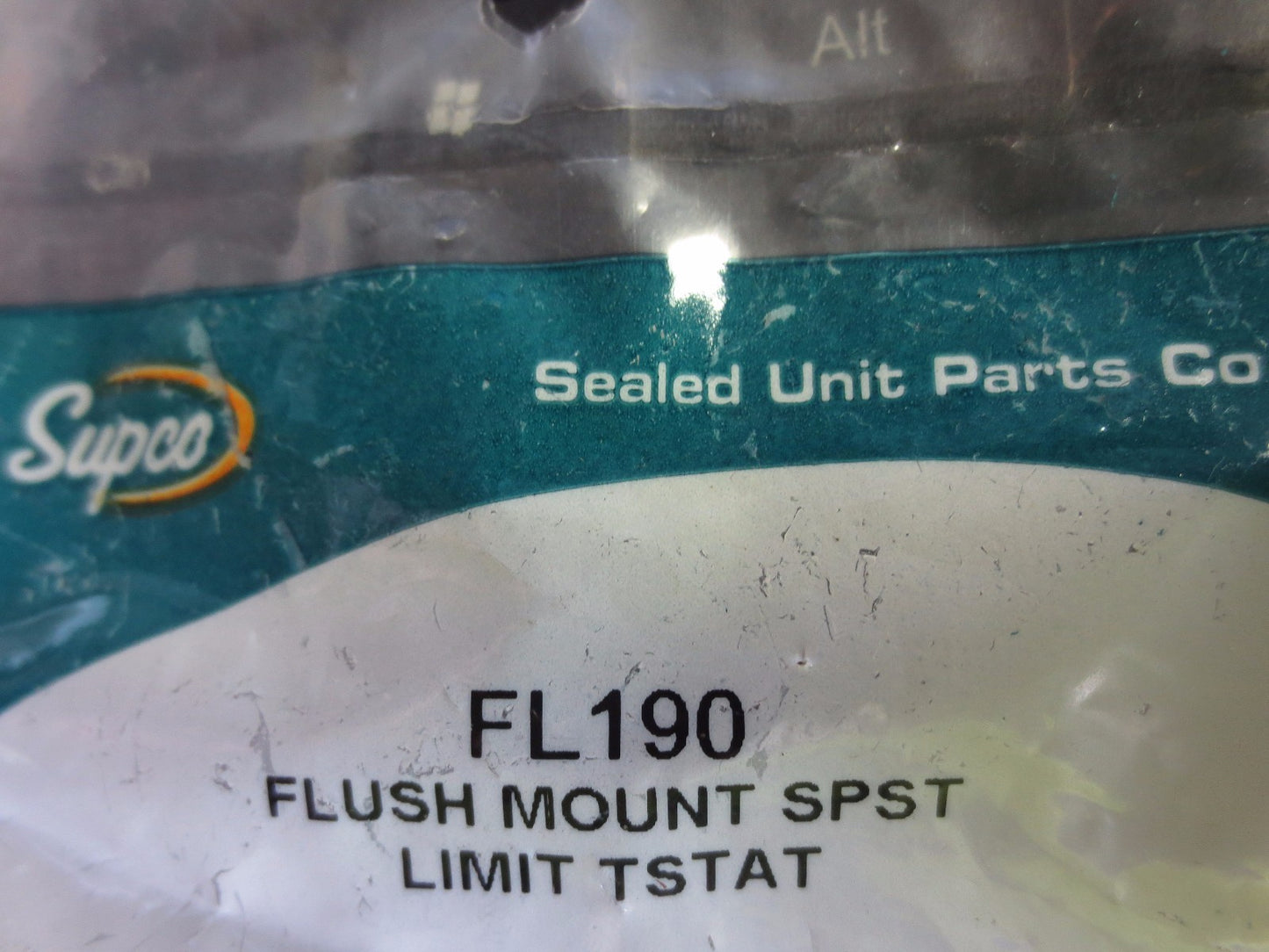 SUPCO FL190 FLUSH MOUNT SPST LIMIT THERMOSTAT - NEW SURPLUS - LOT of 2
