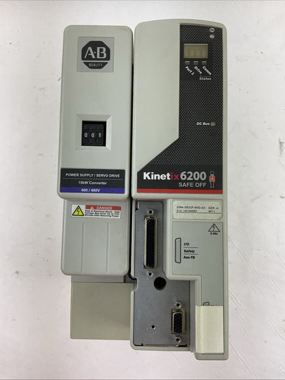 ALLEN BRADLEY 2094-BC02-M02-M INTEGRATED AXIS POWER MODULE 2094-SE02F-M00-S0