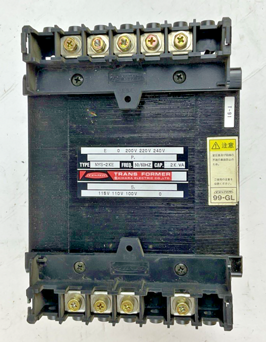 AIHARA NYS-2KE TRANSFORMER 2KVA 240V 50/60HZ