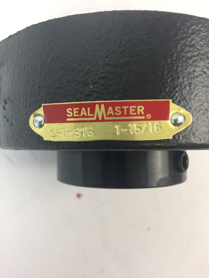 SEALMASTER SFT-31C FLANGE MOUNT BALL BEARING 1 15/16"