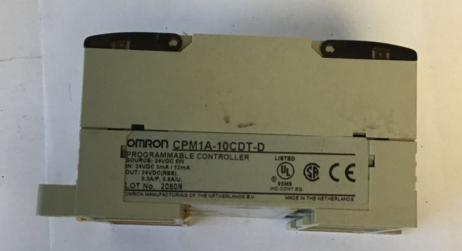 OMRON CP1A-10CDT-D PROGRAMMABLE CONTROLLER 24VDC 6W