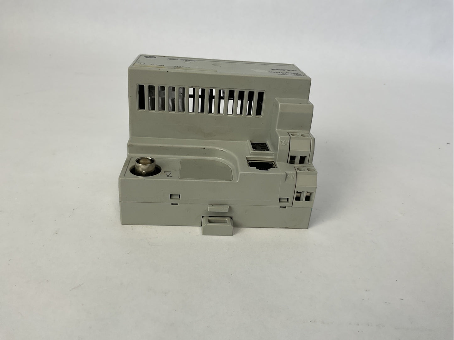 ALLEN BRADLEY 1794-ACN15 SER C REV A01 F/W REV 4.2 FLEX I/O CONTROL NET ADAPTER