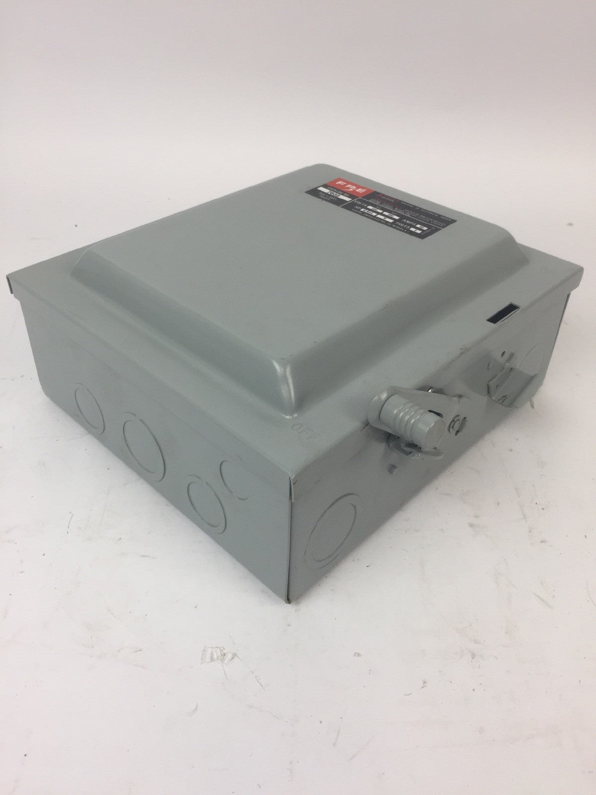 FPE 7632 TYPE LD SAFETY SWITCH 60AMP 250VDC 240VAC 3 POLE 10-15HP
