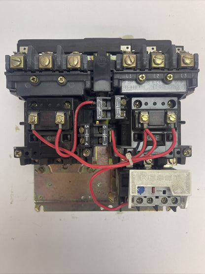 ALLEN BRADLEY 505-BOD-A2E REVERSING STARTER SER C 27A 600VAC 10HP COIL 115-120V