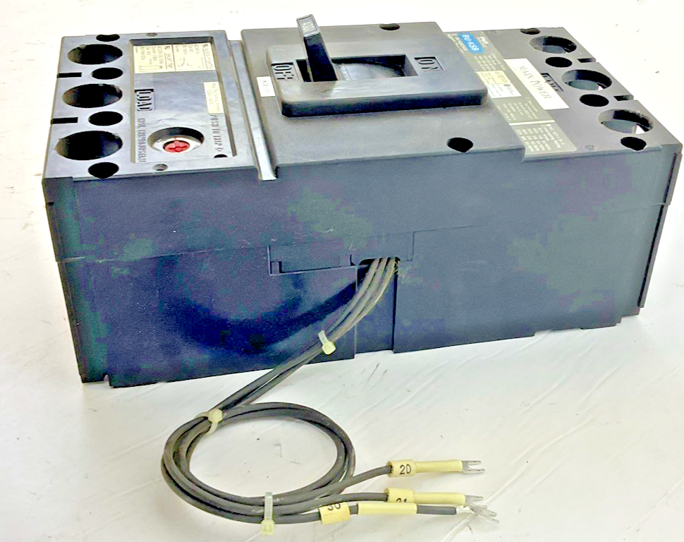 FUJI ELEC BU-KSB3400 CIR. BREAKER 400A W/ BU-WKH AUX SWITCH W/ BU-FKH120A SHUNT