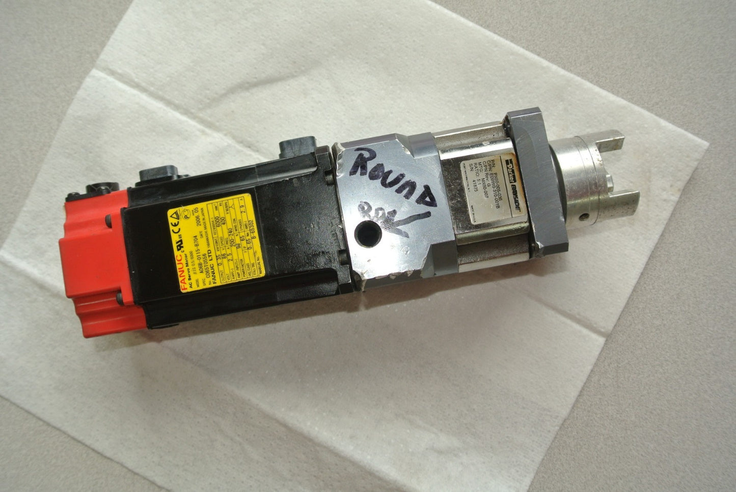 FANUC A06B-0115-B704 SERVO MOTOR + A860-2020-T341 PULSE CODER + PX50-005-001B