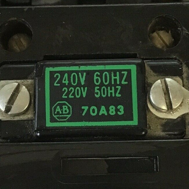 ALLEN BRADLEY 702-A0D93 OVERLOAD RELAY SER.K 575V 5HP W/70A83 220V/50HZ COIL