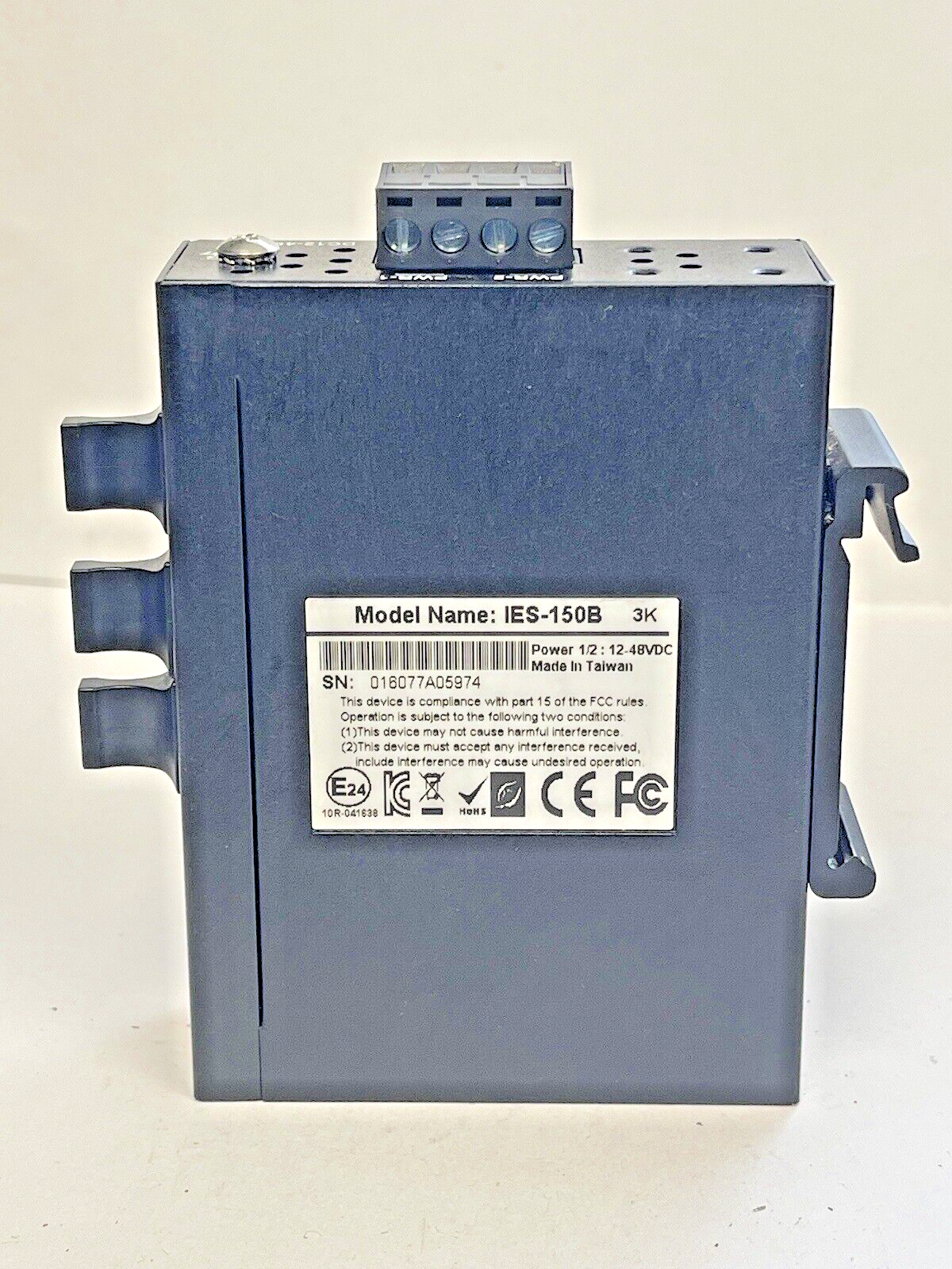 O'RING - IES-150B - 5 PORT MINI UNMANAGED ETHERNET SWITCH